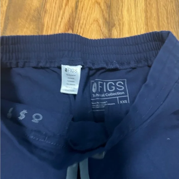 Figs Technical Collection Top/Bottom Set, Navy, XXS - Picture 5 of 8